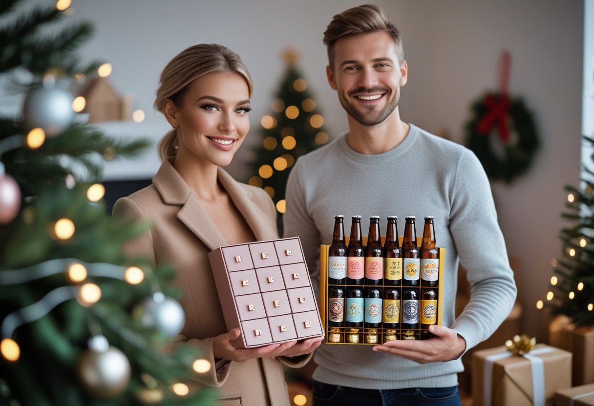 Skønhed og smag Den ultimative guide til julekalendere for både make-up og øl-entusiaster